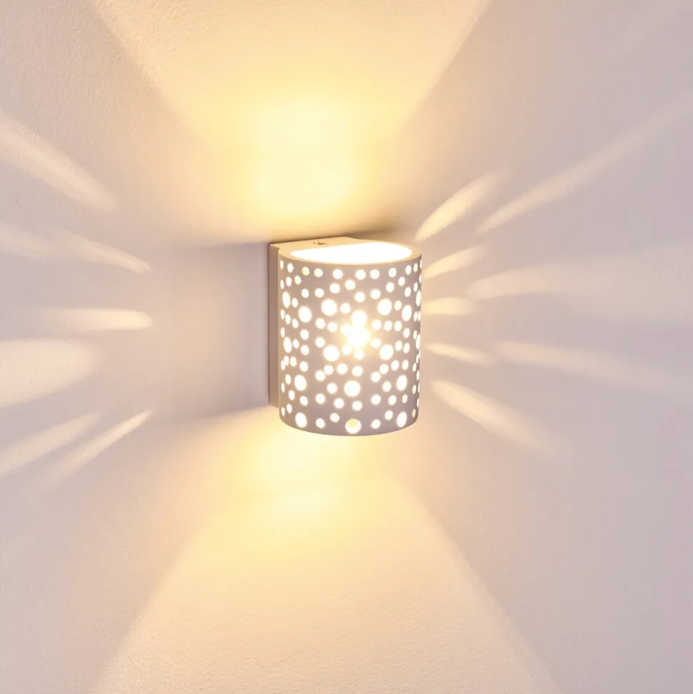 Applique Murale Glenden Blanc, 1 Lumiere