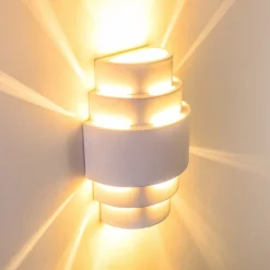 Applique Murale Handan Blanc, 1 Lumiere