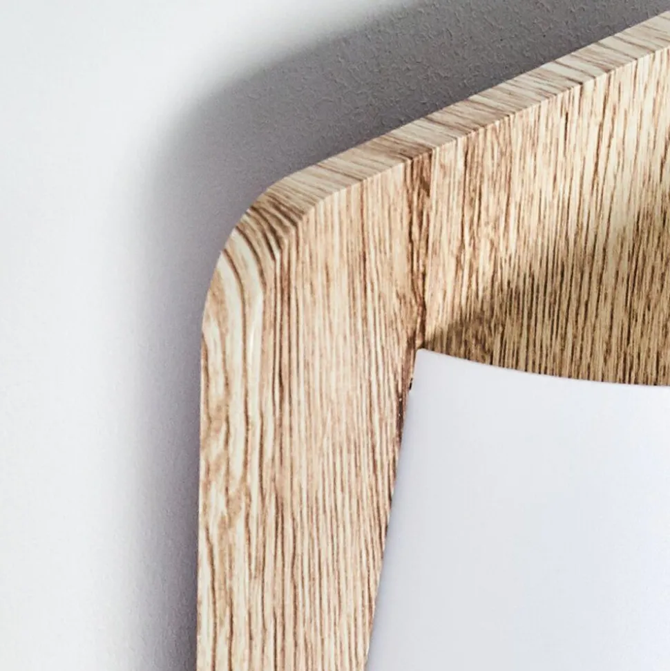 Applique Murale Huddinge Bois Clair, 1 Lumiere