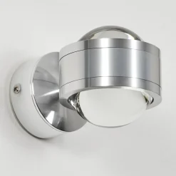 Applique Murale Indore Led Aluminium, 2 Lumieres