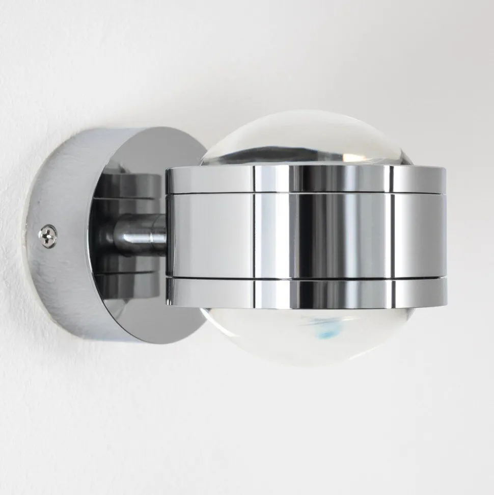 Applique Murale Indore Led Chrome, 2 Lumieres