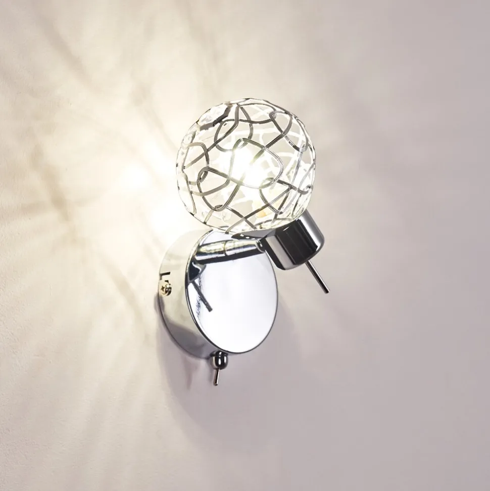 Applique Murale Kalipuro Chrome, 1 Lumiere