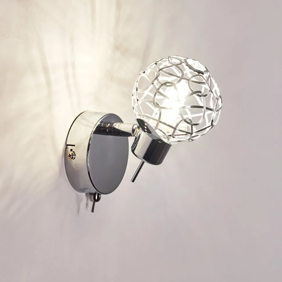 Applique Murale Kalipuro Chrome, 1 Lumiere