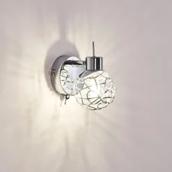 Applique Murale Kalipuro Chrome, 1 Lumiere