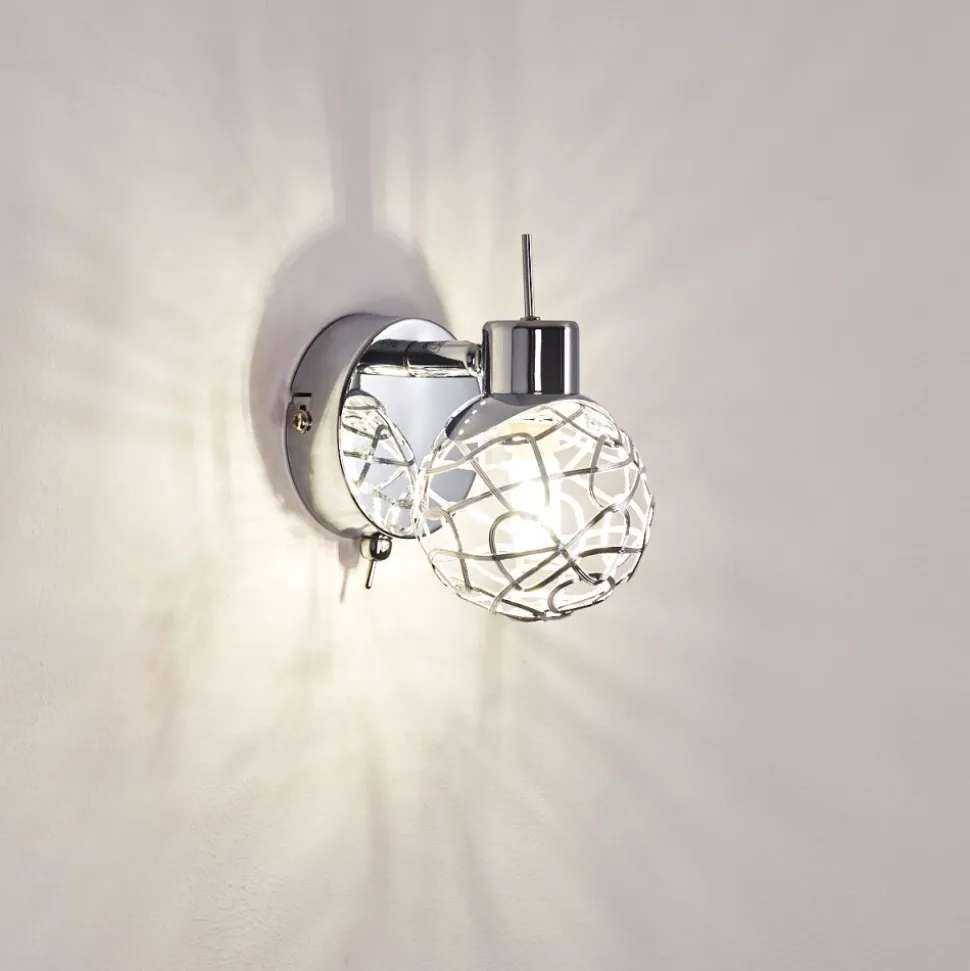 Applique Murale Kalipuro Chrome, 1 Lumiere