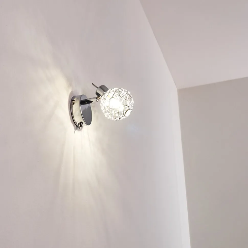 Applique Murale Kalipuro Chrome, 1 Lumiere