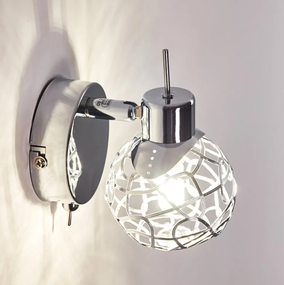 Applique Murale Kalipuro Chrome, 1 Lumiere