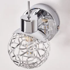 Applique Murale Kalipuro Chrome, 1 Lumiere