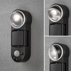 Applique Murale Konstsmide Prato Led Blanc, 1 Lumiere, Detecteur De Mouvement