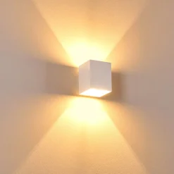 Applique Murale Laforsen Blanc, 1 Lumiere