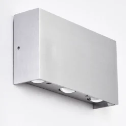 Applique Murale Lente Led Aluminium, 6 Lumieres
