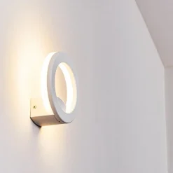 Applique Murale Nevis Led Blanc, 1 Lumiere