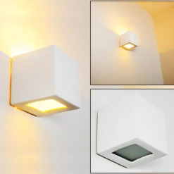 Applique Murale Noto Blanc, 1 Lumiere