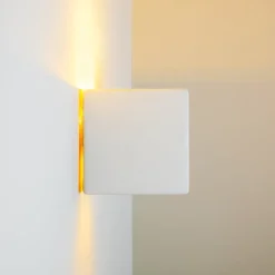 Applique Murale Noto Blanc, 1 Lumiere
