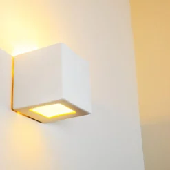 Applique Murale Noto Blanc, 1 Lumiere