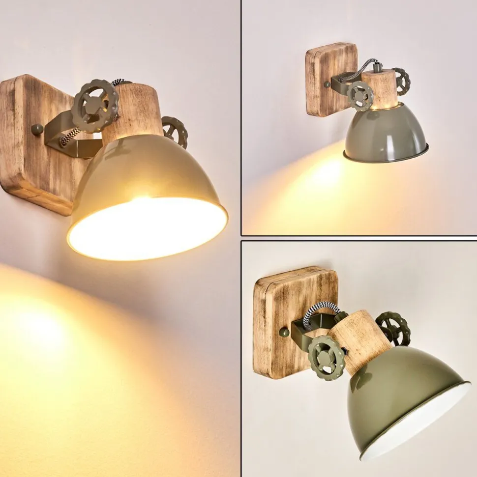 Applique Murale Orny Bois Clair, 1 Lumiere