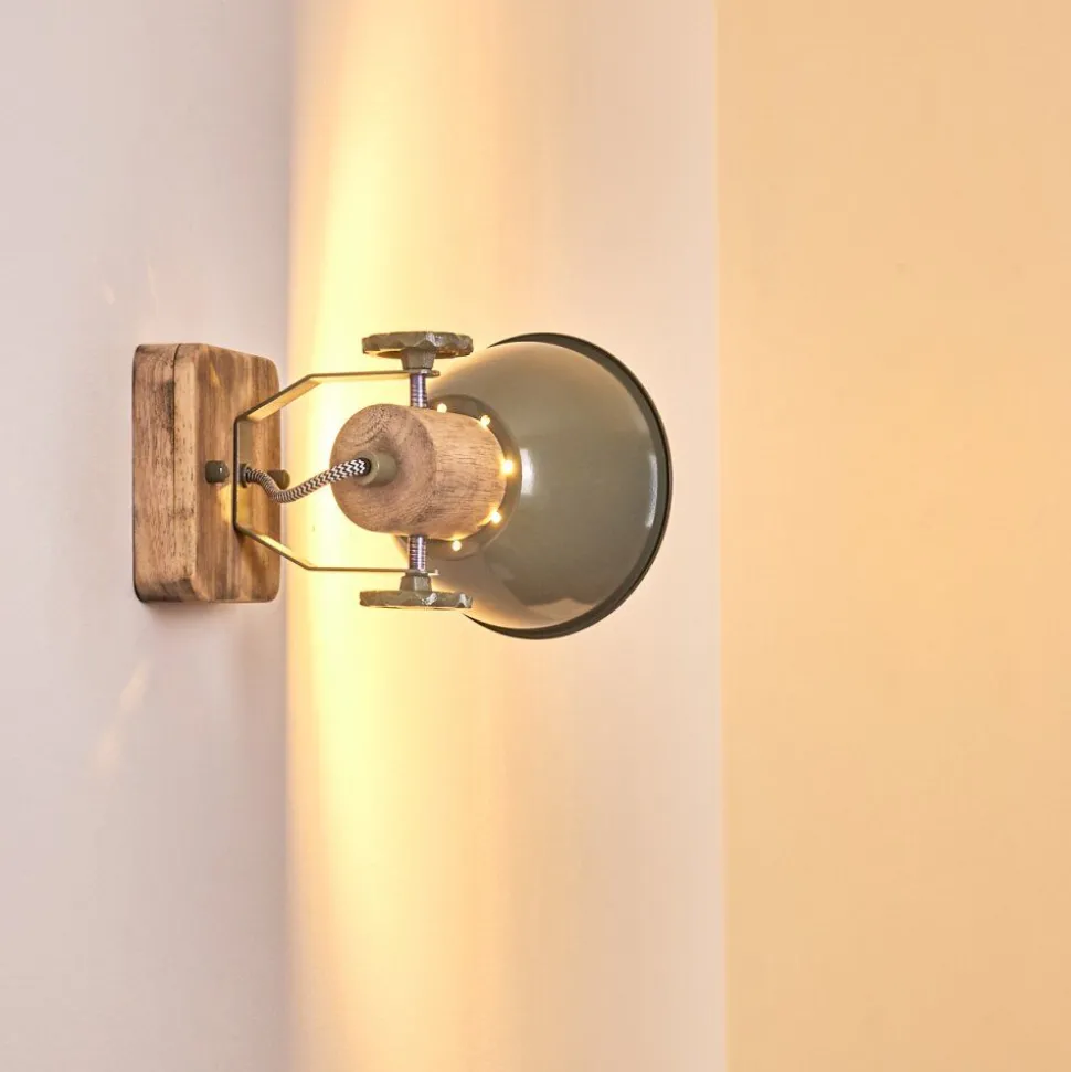 Applique Murale Orny Bois Clair, 1 Lumiere