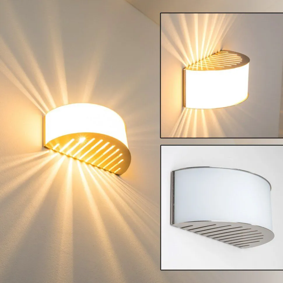Applique Murale Pesaro Nickel Mat, 1 Lumiere