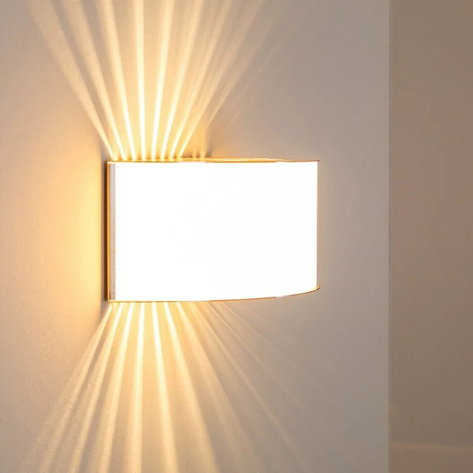 Applique Murale Pesaro Nickel Mat, 1 Lumiere
