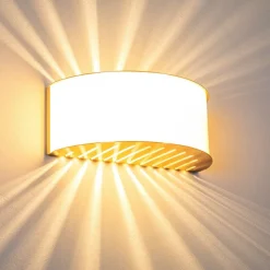 Applique Murale Pesaro Nickel Mat, 1 Lumiere