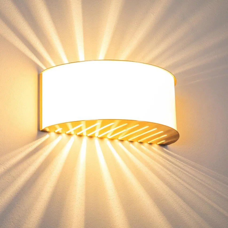 Applique Murale Pesaro Nickel Mat, 1 Lumiere