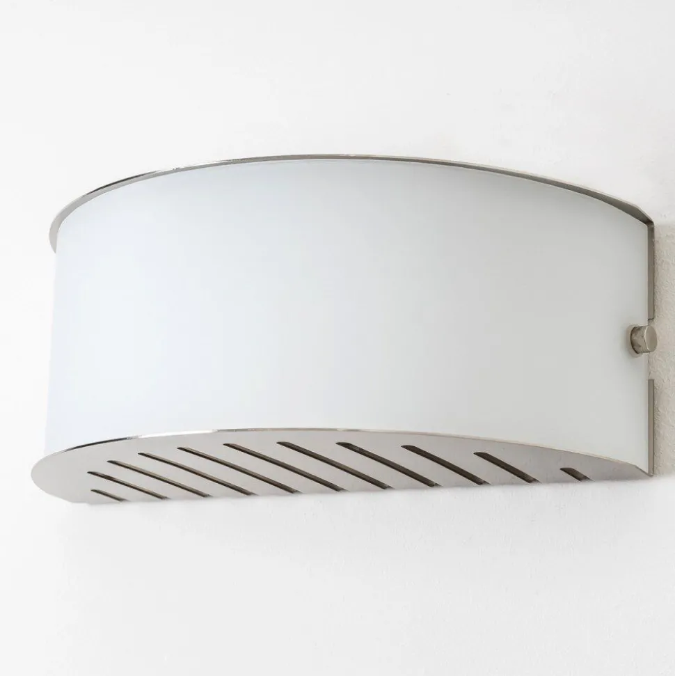 Applique Murale Pesaro Nickel Mat, 1 Lumiere