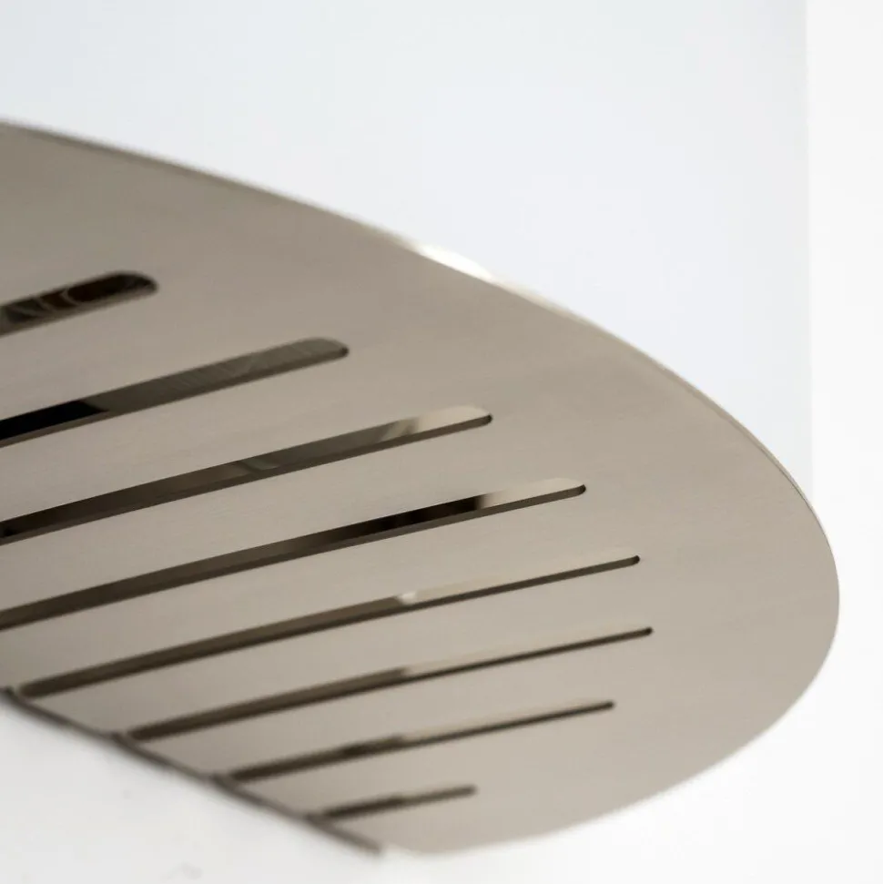 Applique Murale Pesaro Nickel Mat, 1 Lumiere
