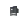 Applique Murale Reality Salta Led Anthracite, 1 Lumiere, Detecteur De Mouvement