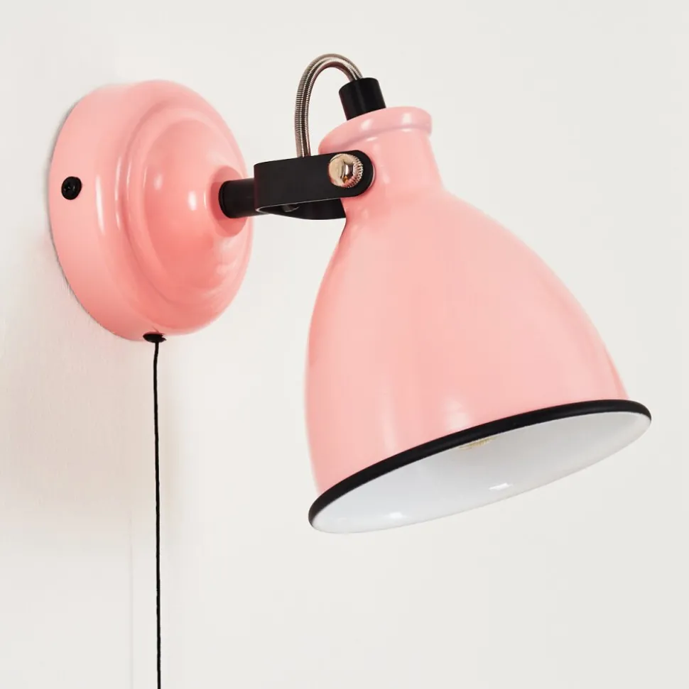 Applique Murale Selki Rose, Noir, 1 Lumiere
