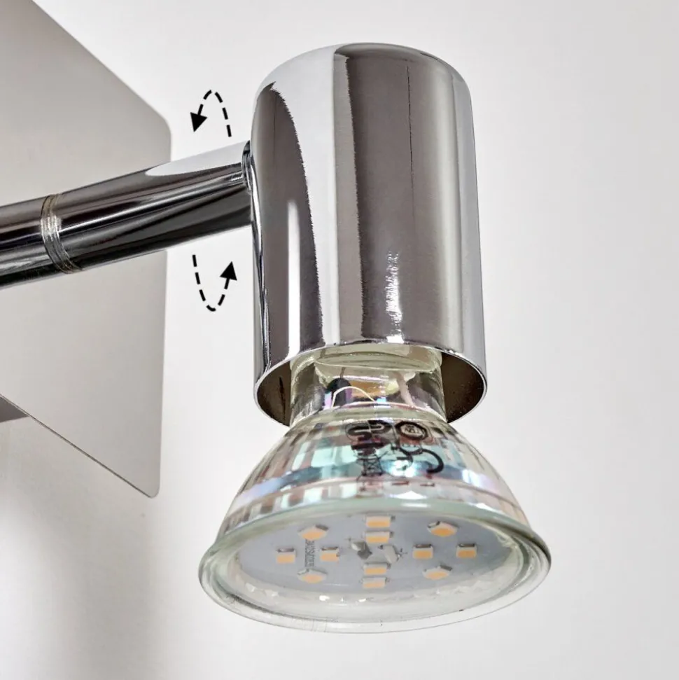 Applique Murale Sibarco Led Chrome, 2 Lumieres