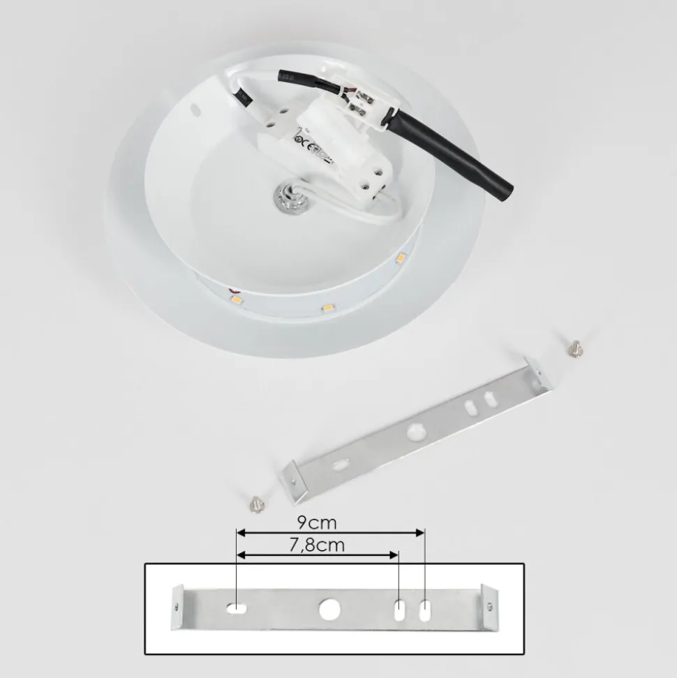 Applique Murale Storkyro Led Argente, 1 Lumiere