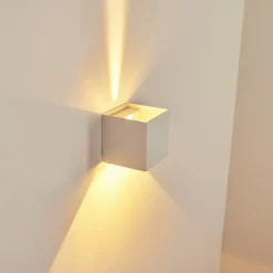 Applique Murale Strandaa Led Blanc, 2 Lumieres