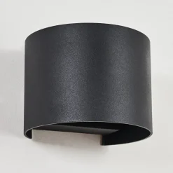 Applique Murale Strandaa Led Noir, 2 Lumieres