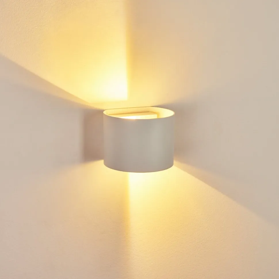 Applique Murale Strandaa Led Blanc, 2 Lumieres