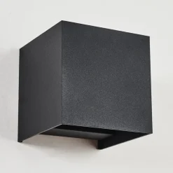 Applique Murale Strandaa Led Noir, 2 Lumieres