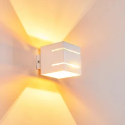 Applique Murale Varco Blanc, 1 Lumiere