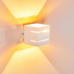 Applique Murale Varco Blanc, 1 Lumiere