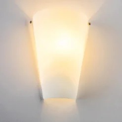 Applique Murale Zera Aluminium, Blanc, 1 Lumiere