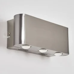 Applique Muraleguiderkirch Led Nickel Mat, 6 Lumieres