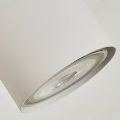 Applique Muralejavel Chrome, Couleur Bois, Ecru, 1 Lumiere