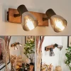 Applique Muralemurianette Ecru, Noir, 2 Lumieres