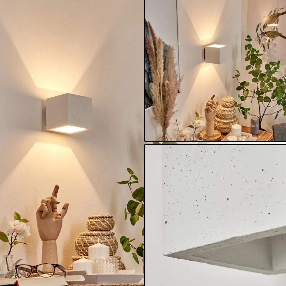 Applique Muralepolcura Blanc, 1 Lumiere