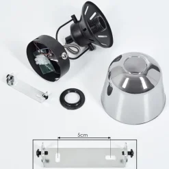 Applique Muralesafari Noir, 1 Lumiere