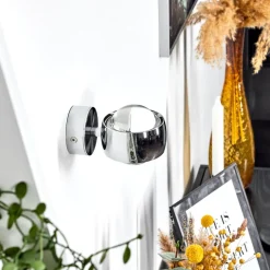Applique Muralesapri Chrome, 1 Lumiere
