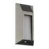 Applique Solaire Eglo Wall Led Acier Inoxydable, Noir, 4 Lumieres