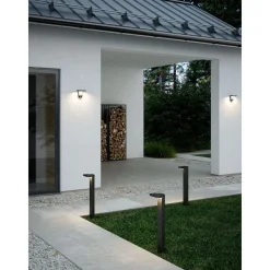 Applique Solaire Nordlux Rica Led Noir, 1 Lumiere