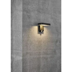 Applique Solaire Nordlux Rica Led Noir, 1 Lumiere