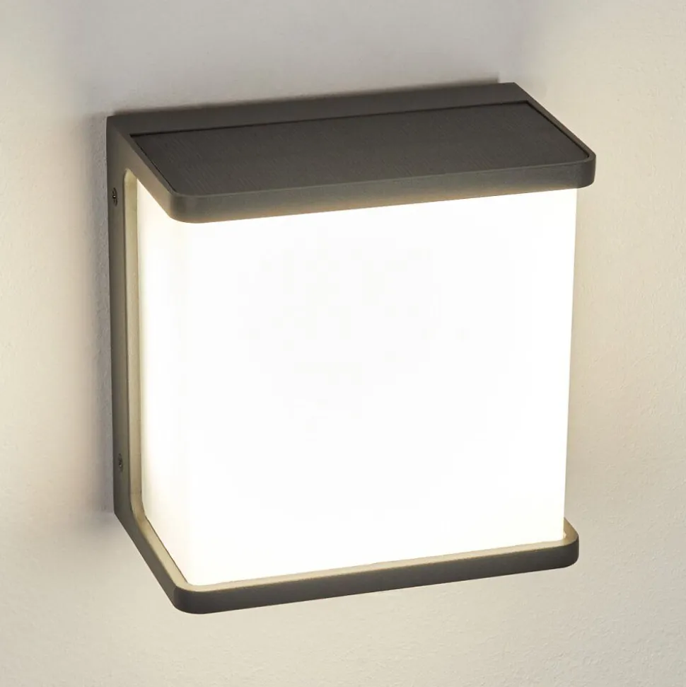 Applique Solaireburseryd Led Noir, 1 Lumiere, Detecteur De Mouvement