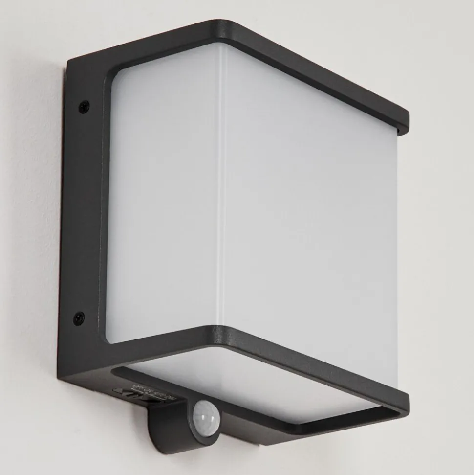 Applique Solaireburseryd Led Noir, 1 Lumiere, Detecteur De Mouvement