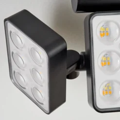 Applique Solaireestampes Led Anthracite, 1 Lumiere, Detecteur De Mouvement